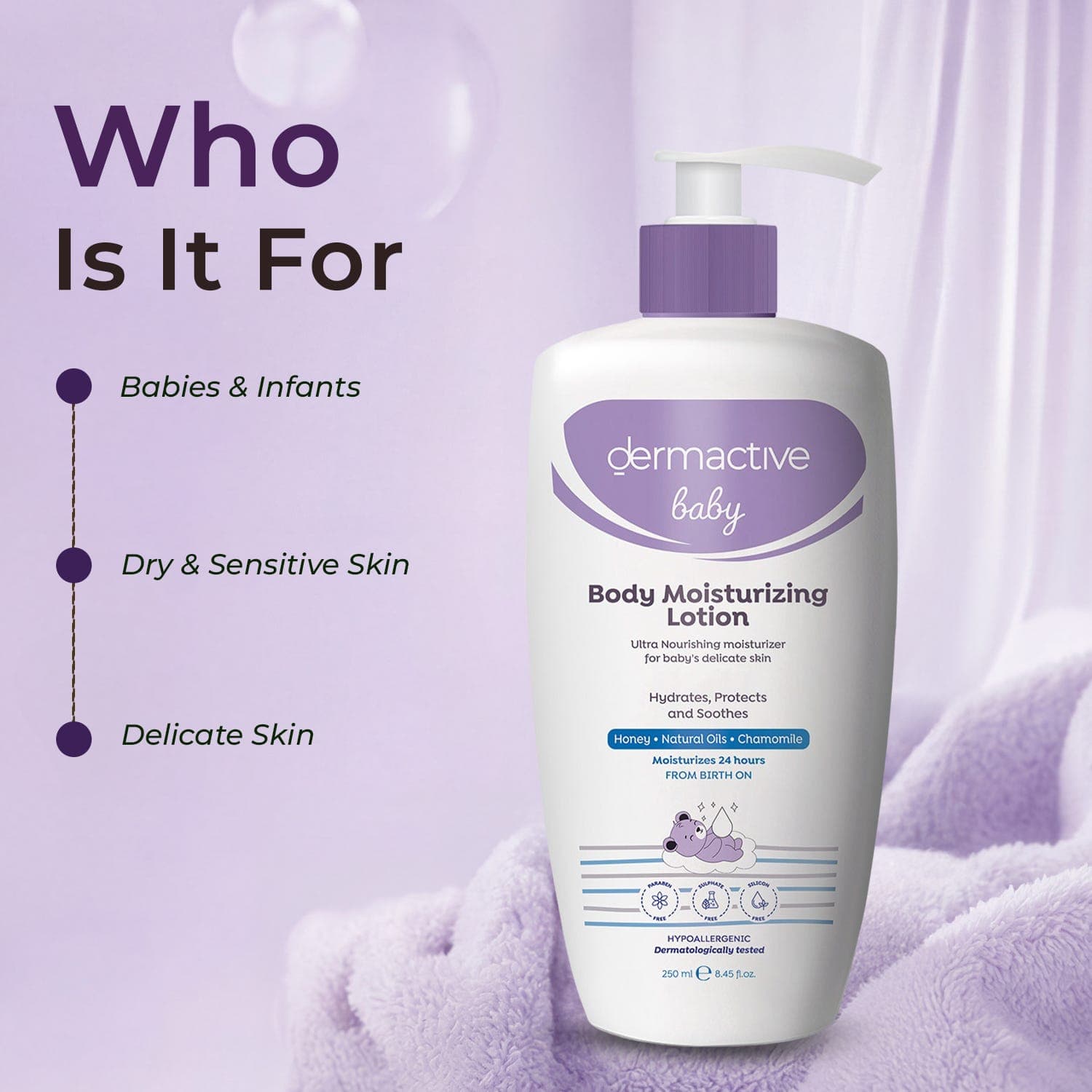 Dermactive Baby Body Moisturizing Lotion - 250 ml