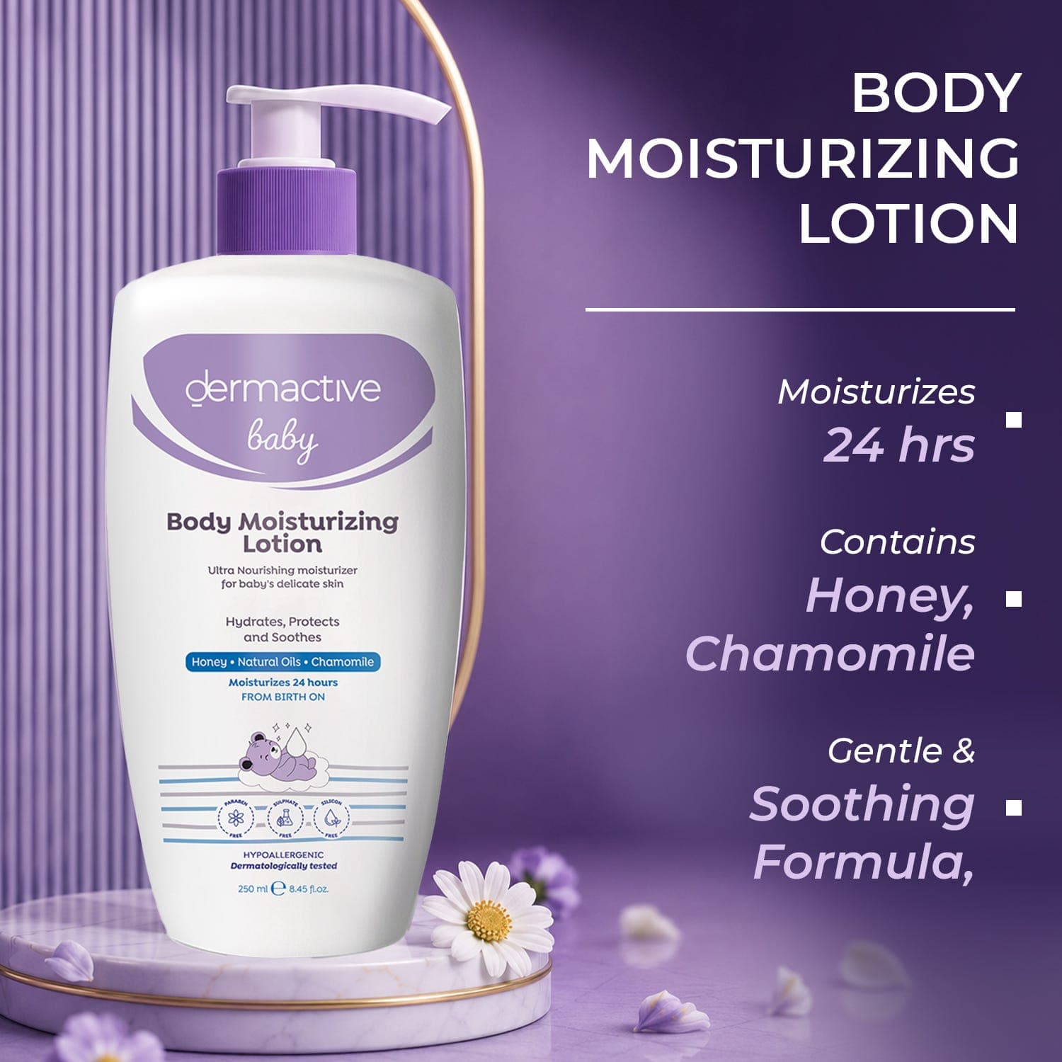 Dermactive Baby Body Moisturizing Lotion - 250 ml