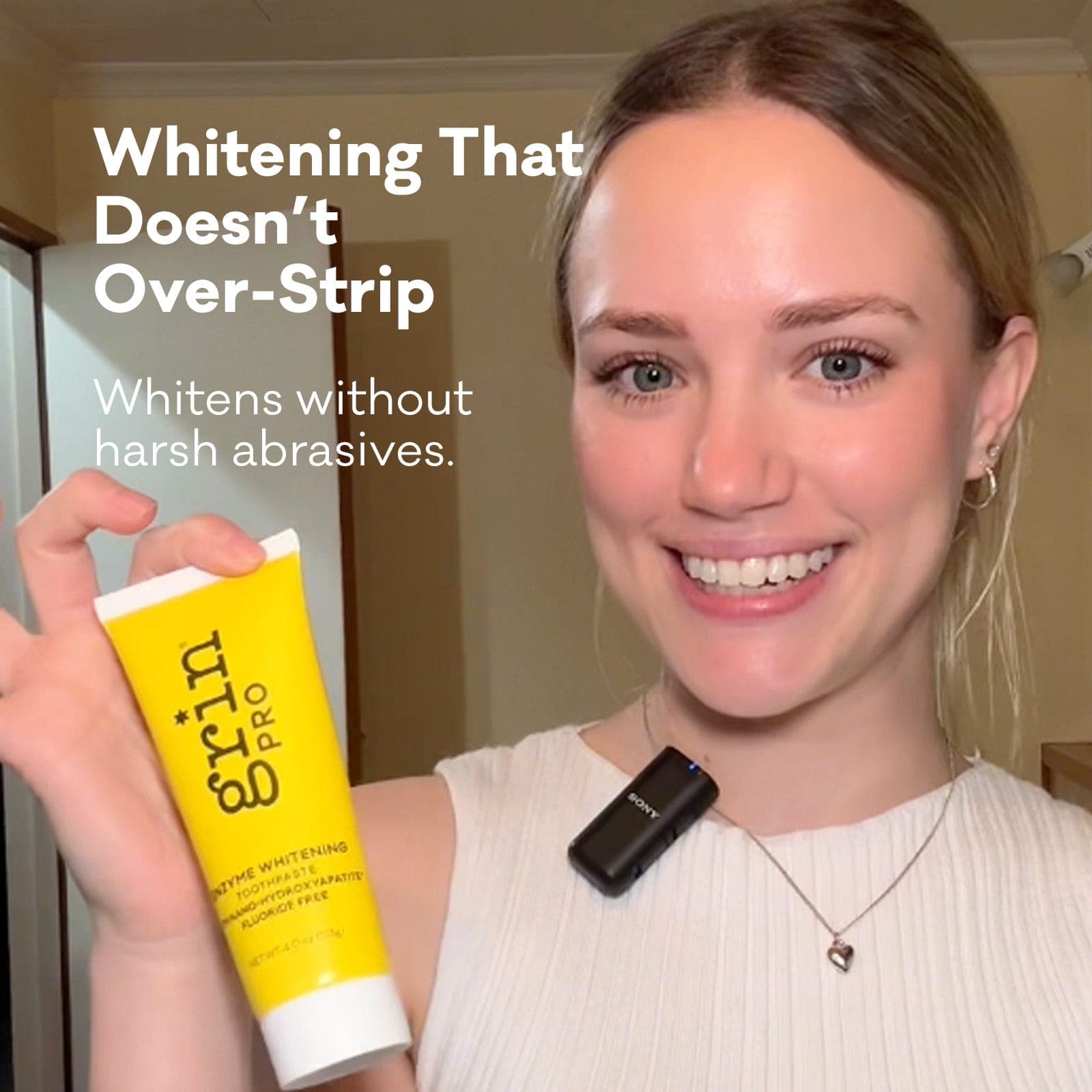 Grin Pro Whitening Toothpaste + Nano-Hydroxyapatite 113g