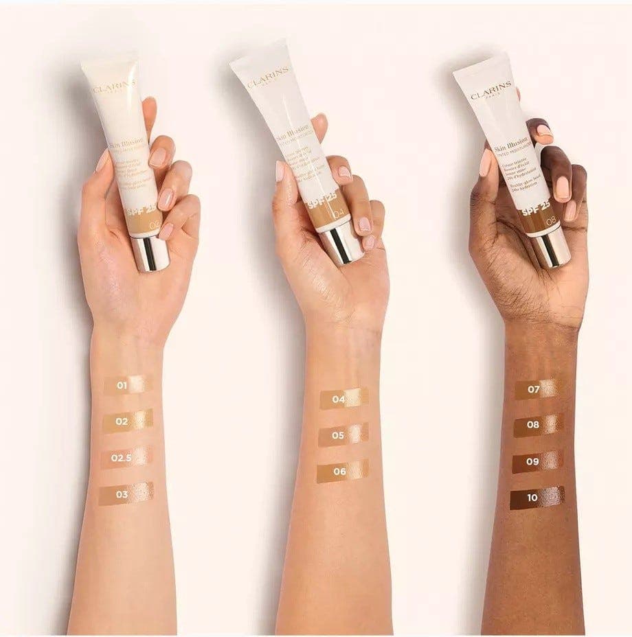 Clarins Skin Illusion Tinted Moisturizer Spf25 07 - 40 ml