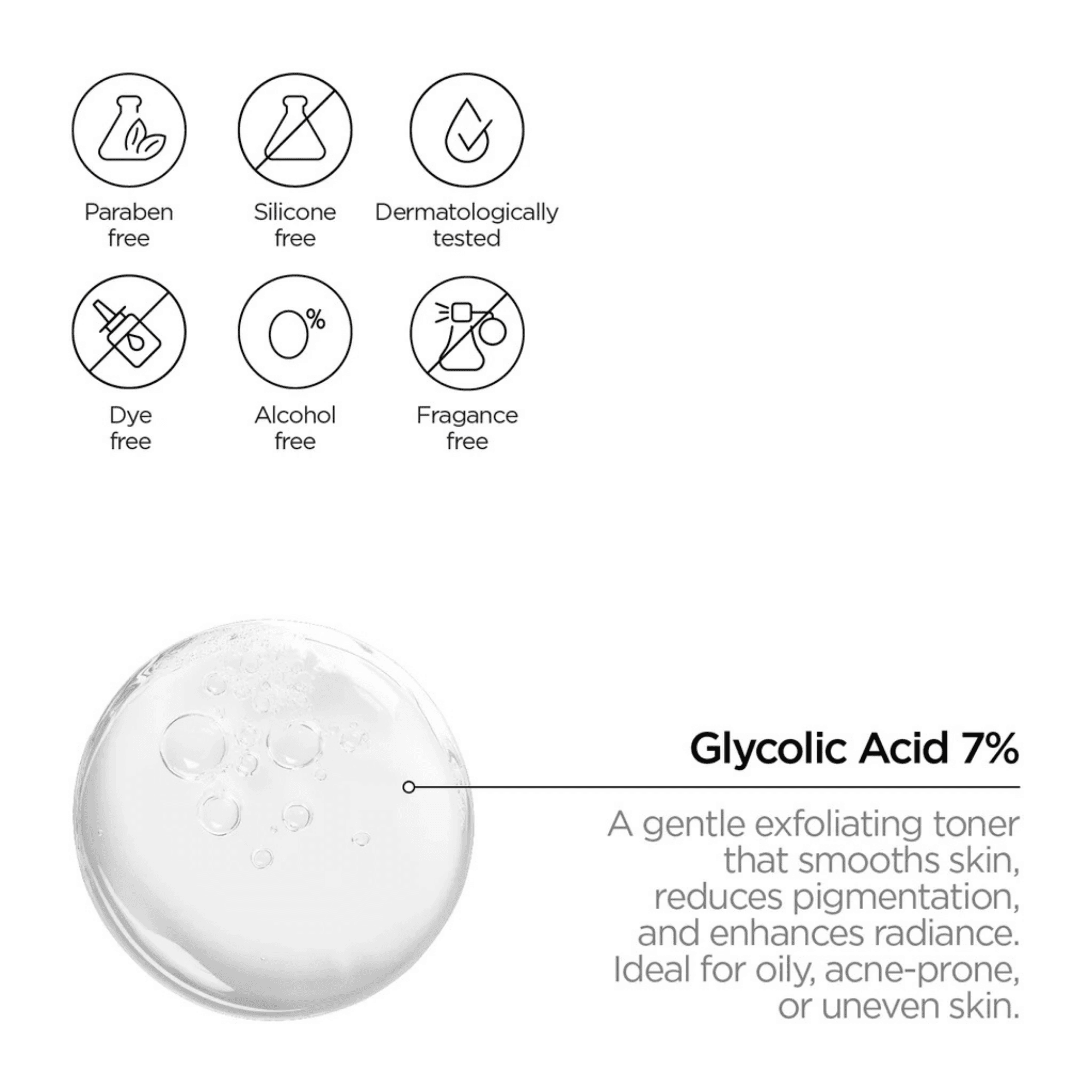 Revox B77 Just Glycolic Acid 7% Toner - 250 ml