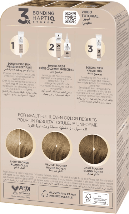 Schwarzkopf Creme Supreme Full Kit 8-0 Natural Blonde