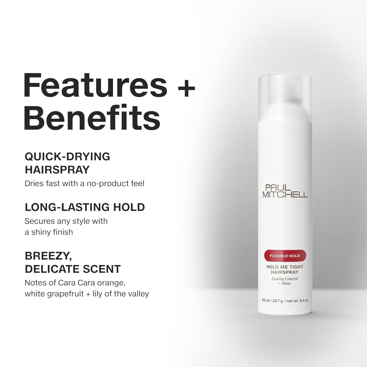 Paul Mitchell Flexible Style Hold Me Tight Hairspray 9.4 Oz