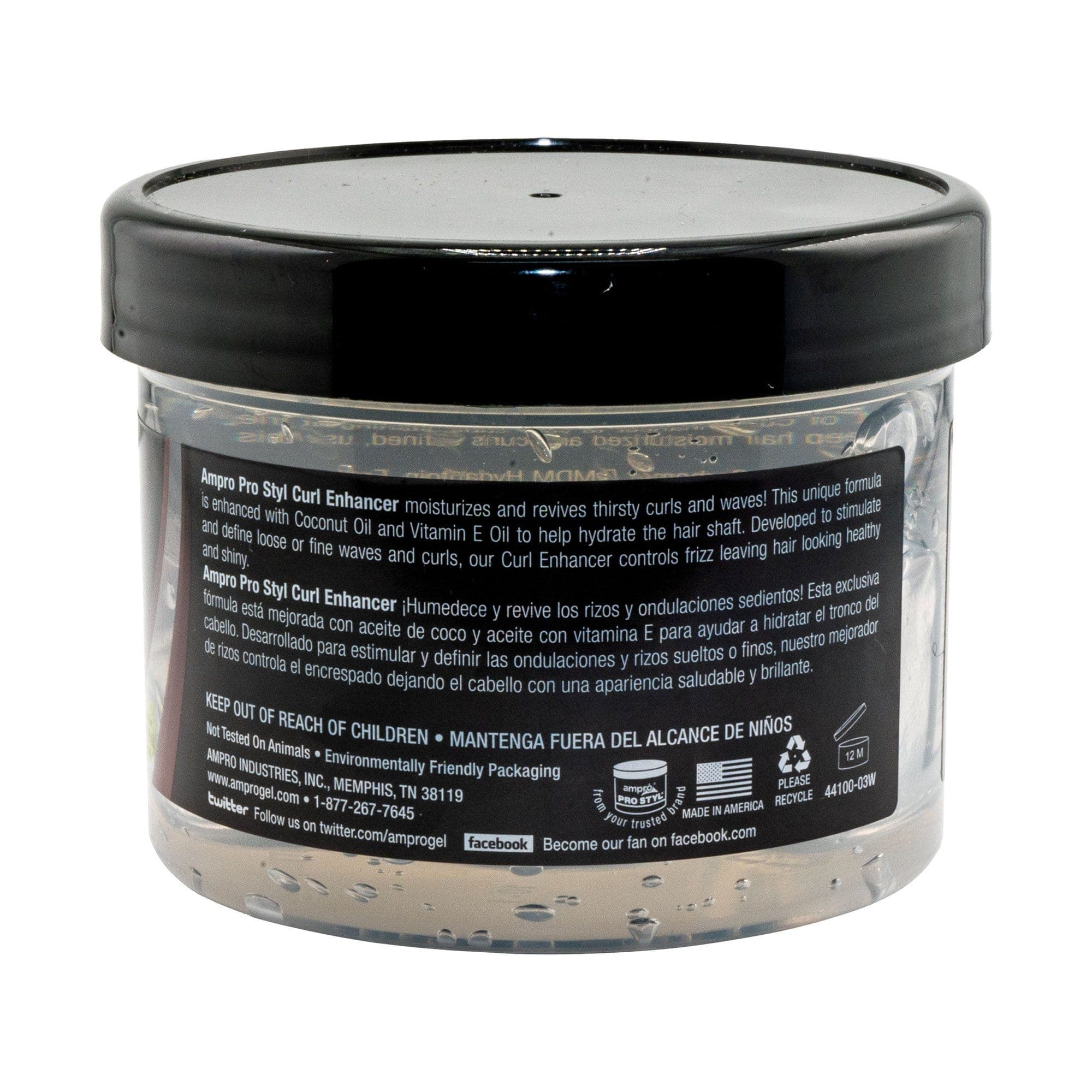 Ampro Pro Styl Curl Enhancer Gel 10 Oz