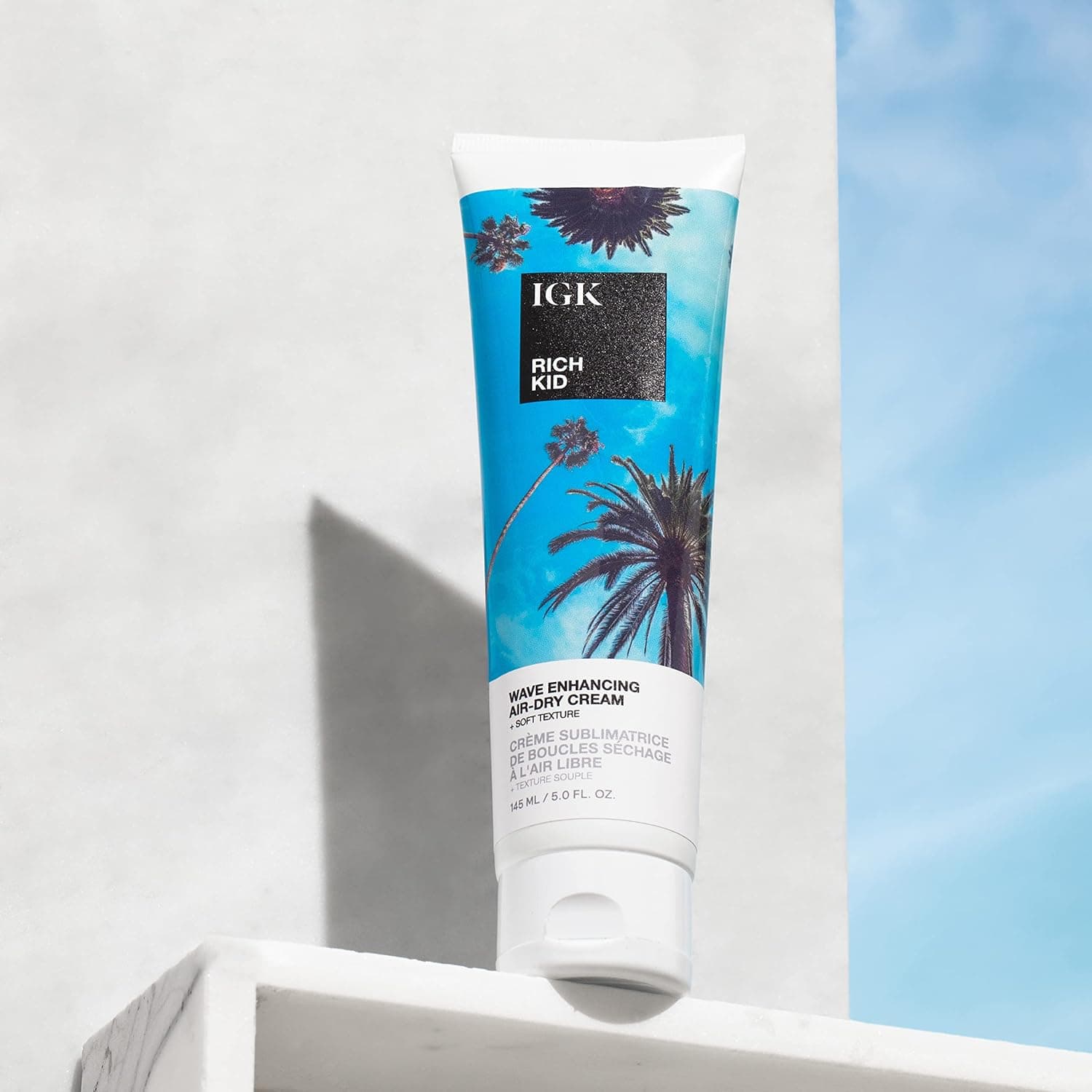 Igk Rich Kid Wave Enhancing Air Dry Cream 5 Oz