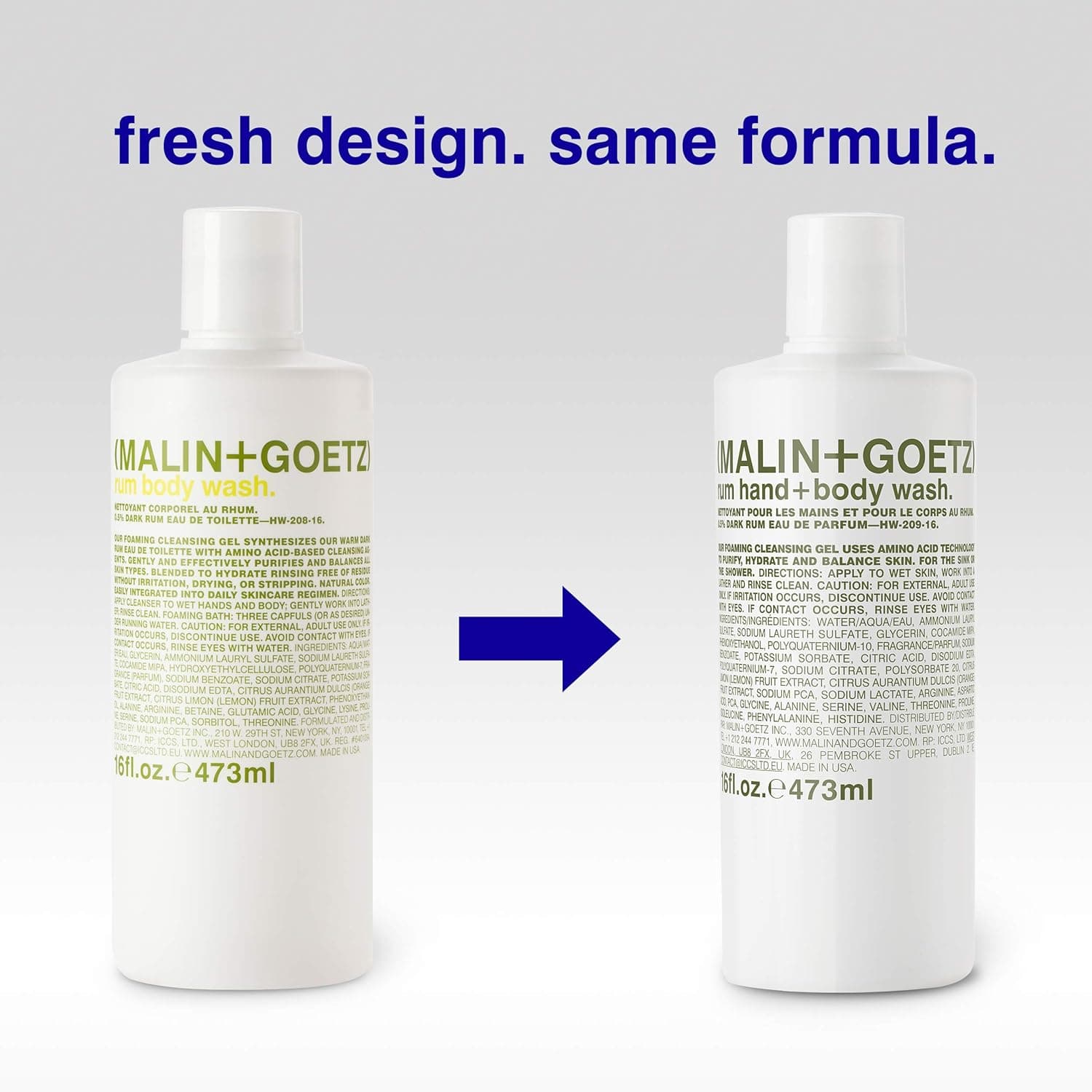 Malin + Goetz Rum Hand and Body Wash 473 ml