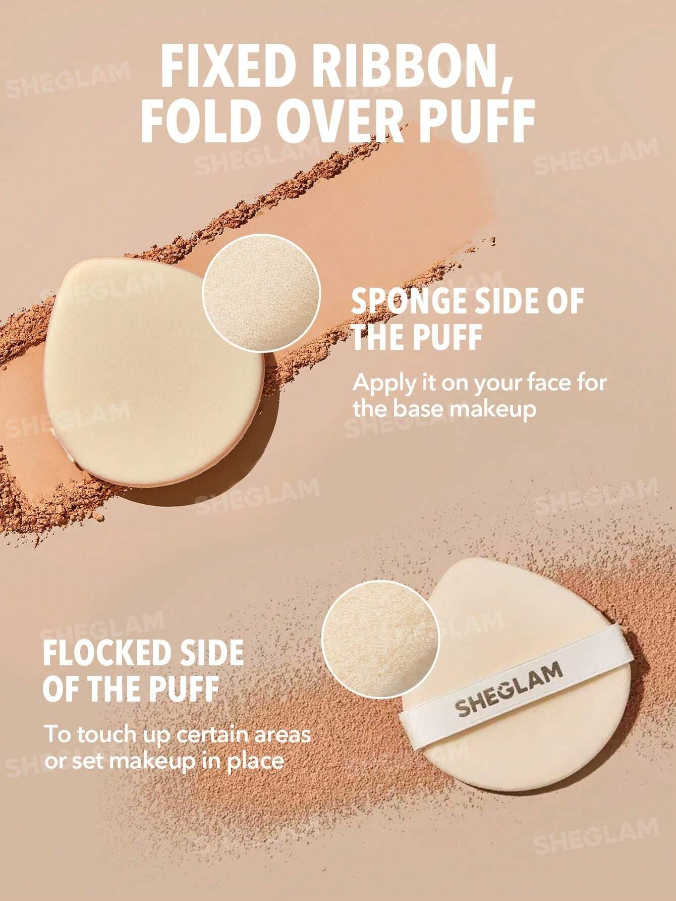 Sheglam Skin-Focus High Coverage Powder Fnd - Buttercream