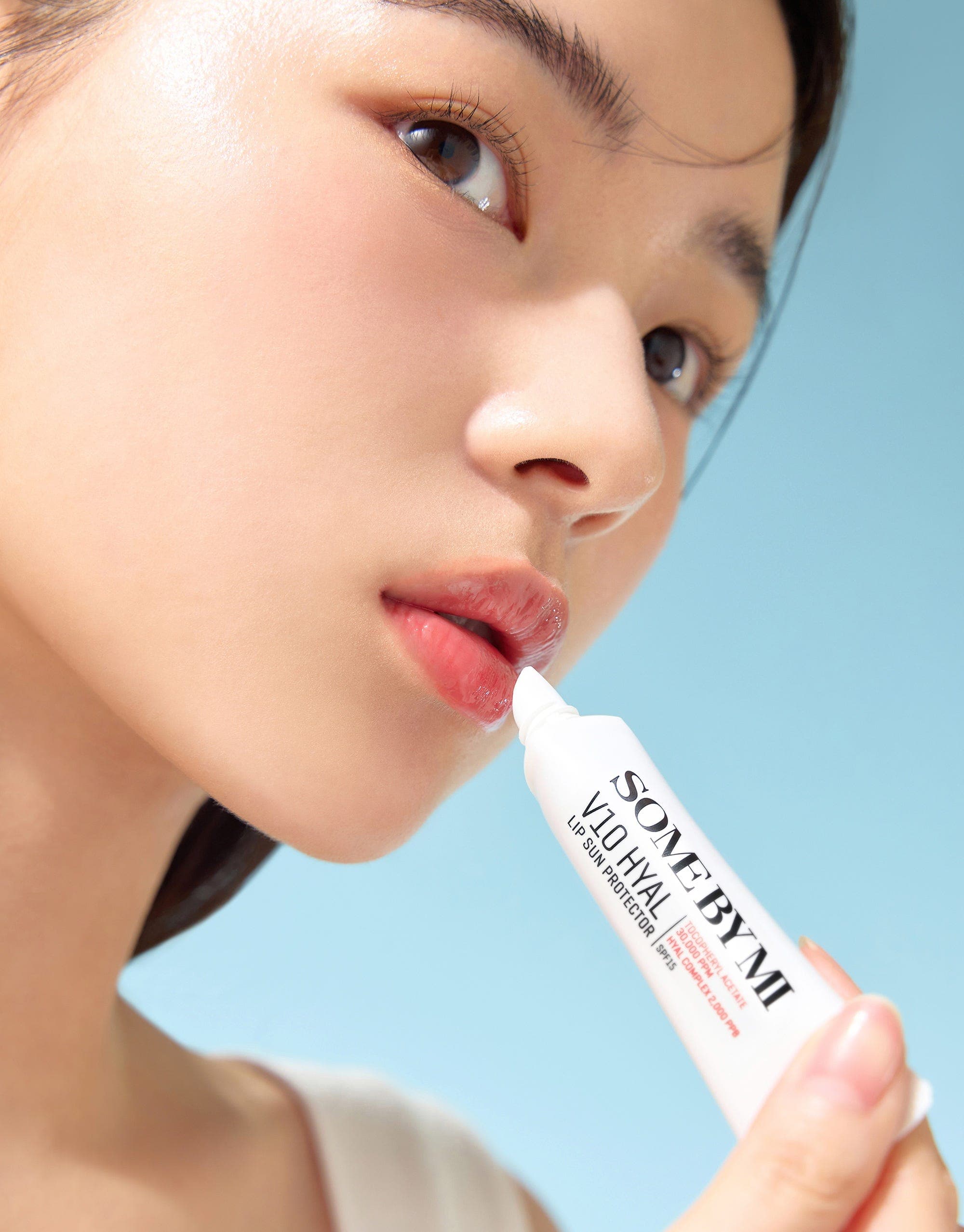 Some By Mi V10 Hyal Spf15 Lip Sun Protector Rosy 7ml