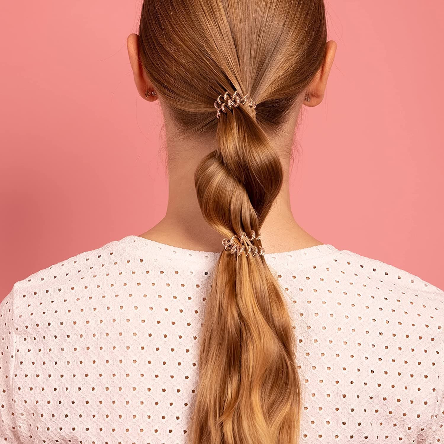 Invisibobble Slim Of Bronze And Beads