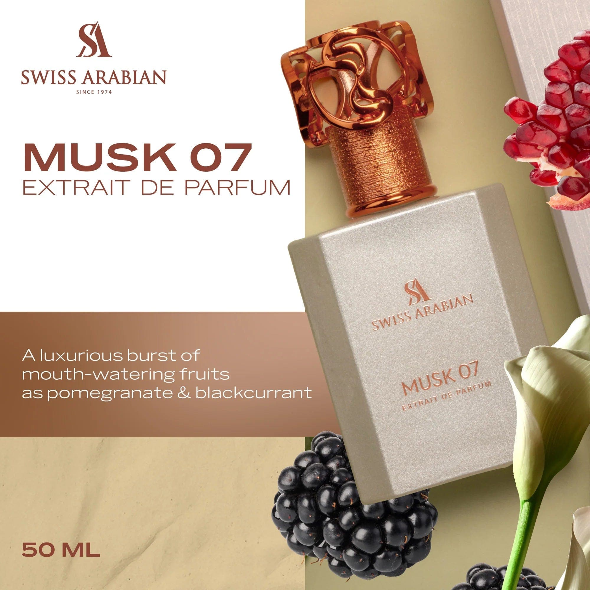 Swiss Arabian Musk07 1080 50Ml Edp Sa