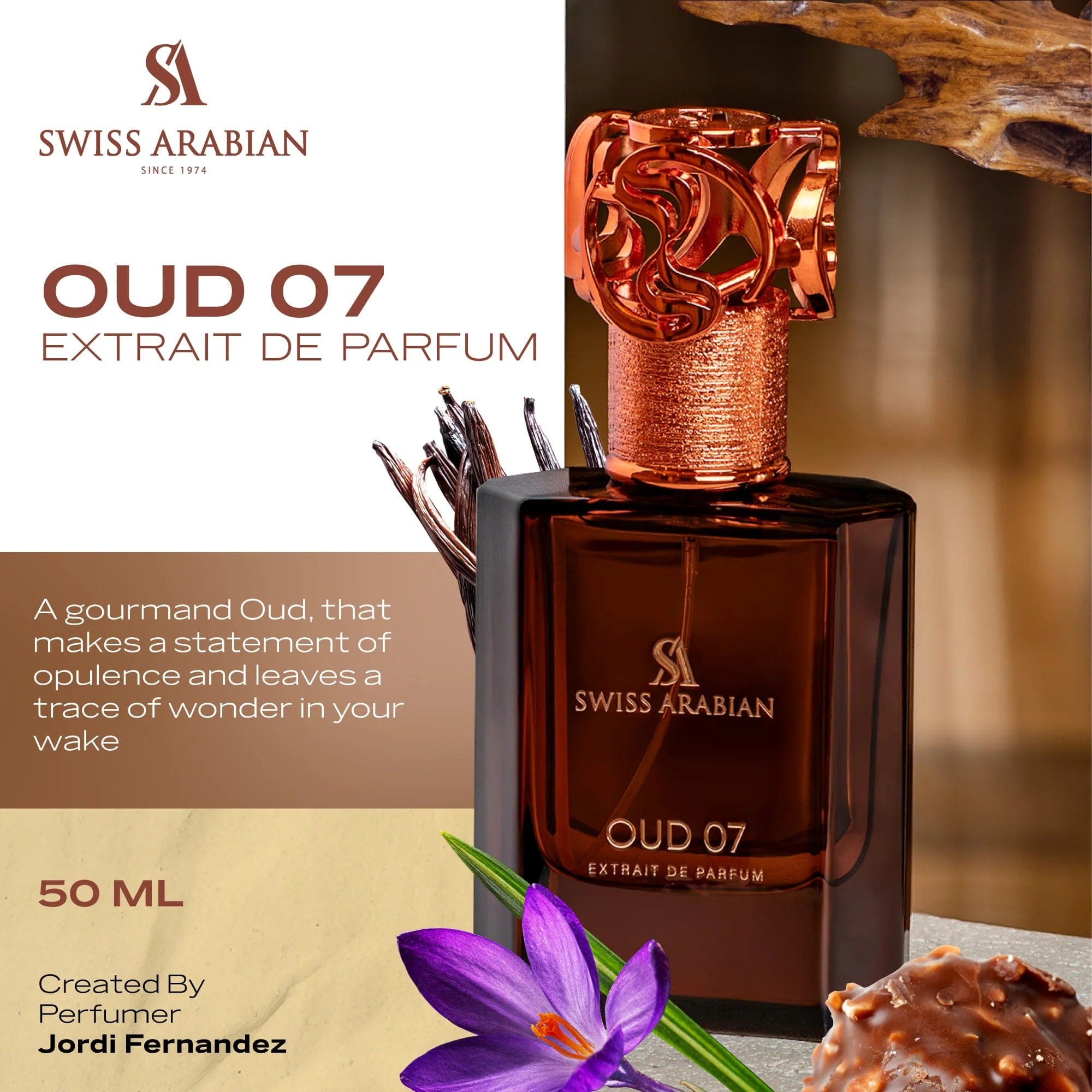 Swiss Arabian Oud07 1080 50ml Edp Sa