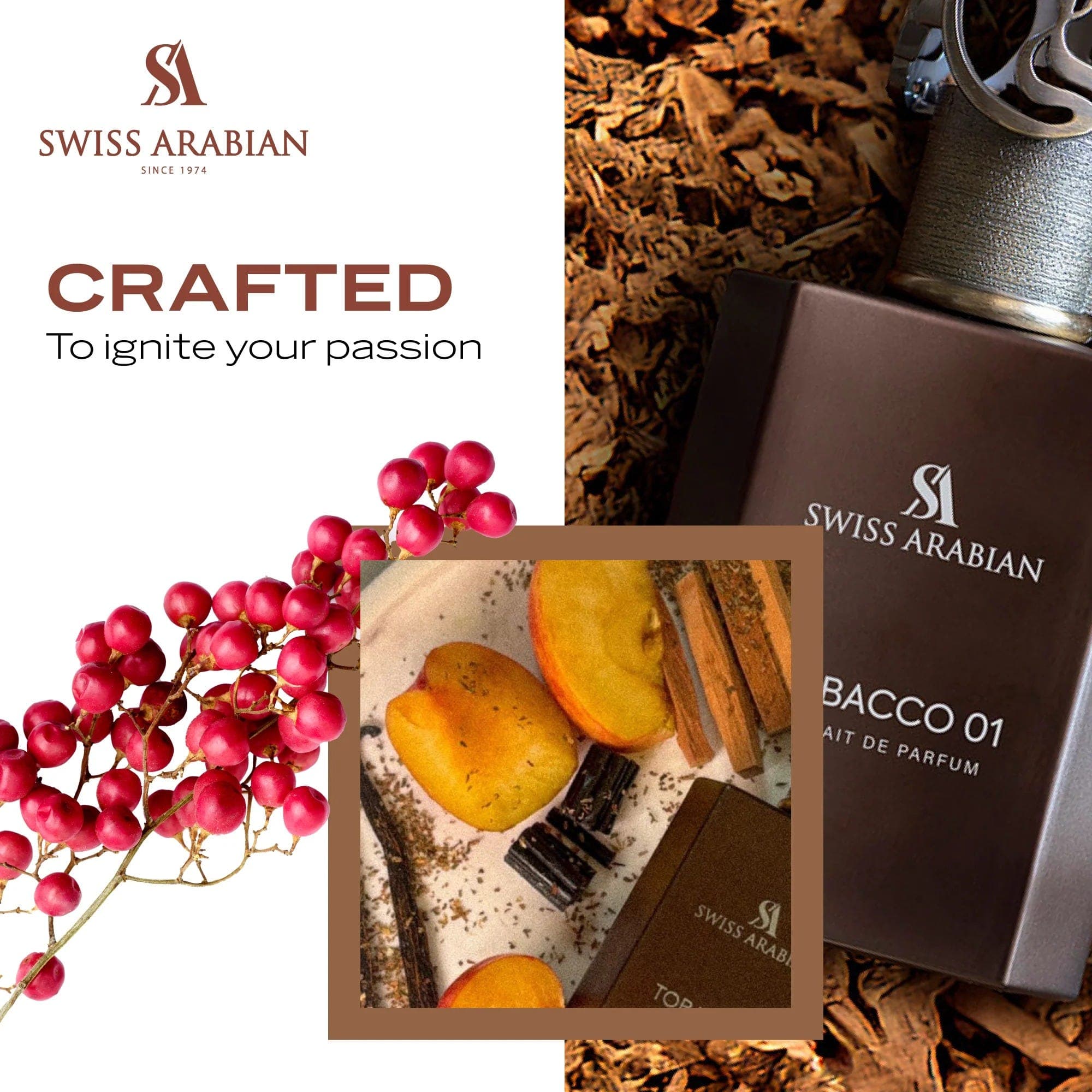 Swiss Arabian Tobacco 01 1080 50ml Edp Sa