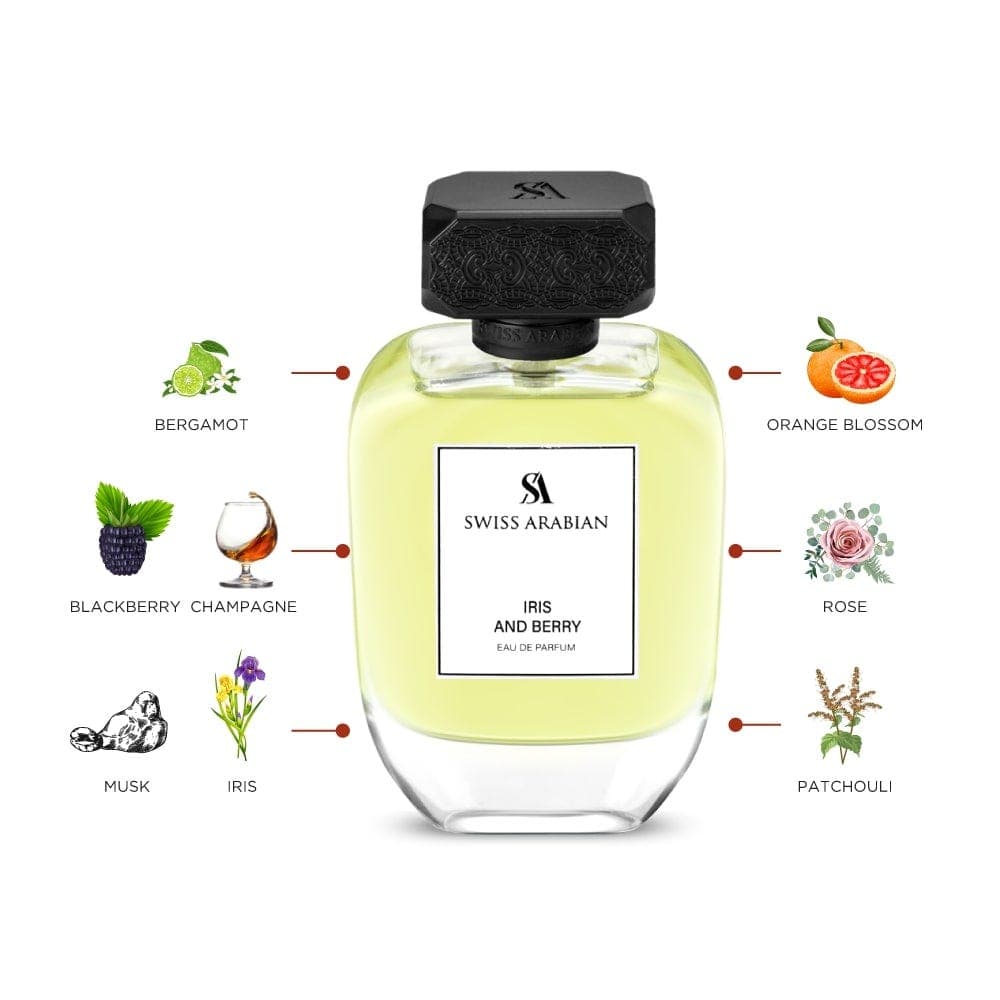 Swiss Arabian Iris And Berry 1413 100ml Edp Sa