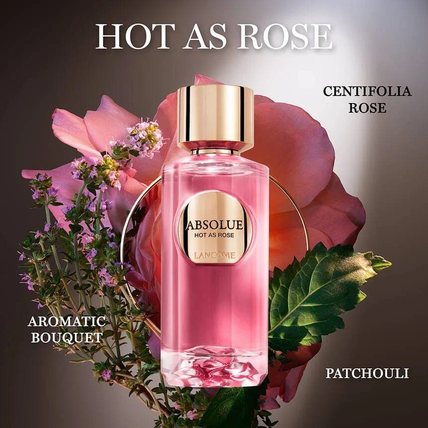 Lancome Absolue Hot Rose Heat & Juniper Eau de Parfum for Women 100 ml