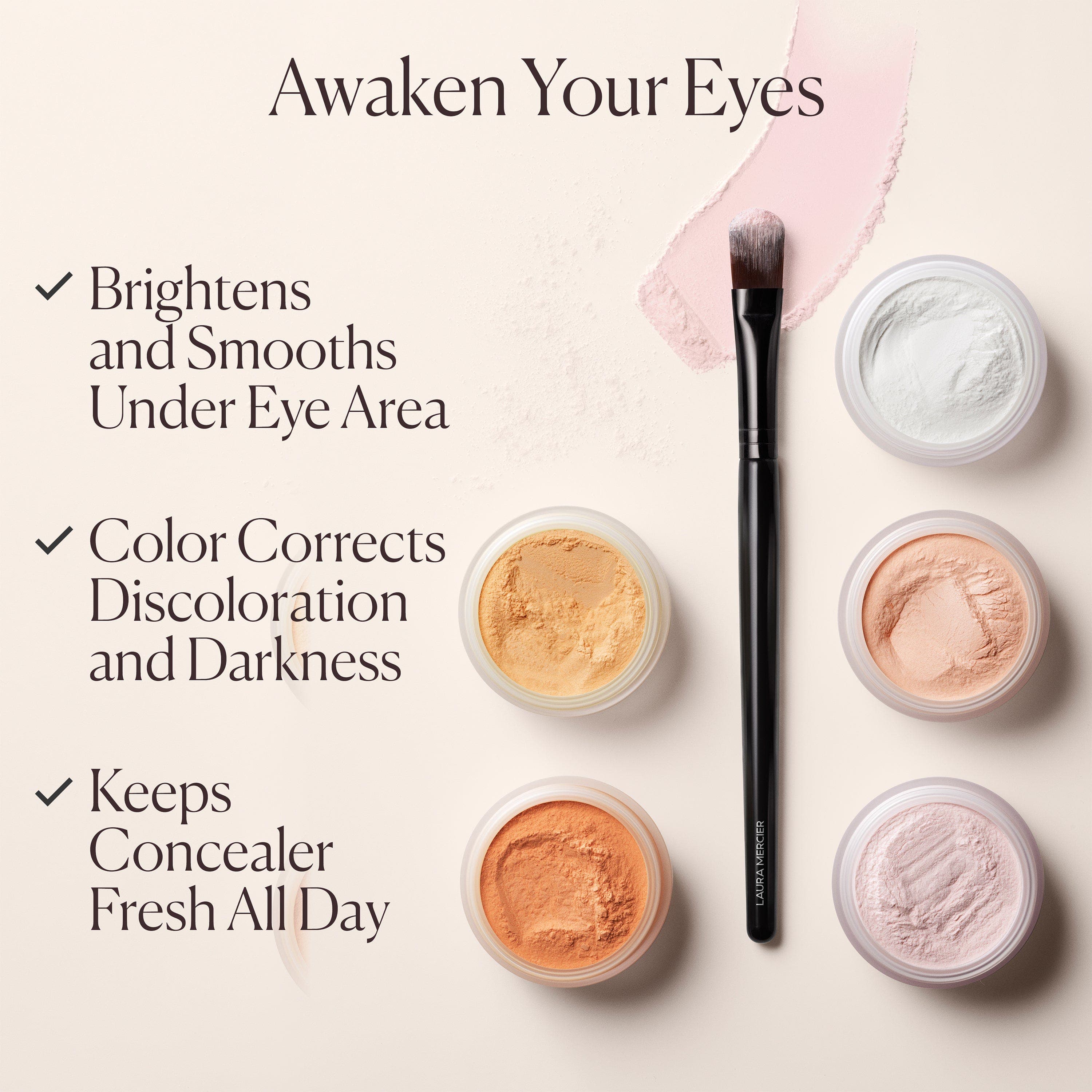 Laura Mercier Secret Brightenning Under Powder Eye setting powder - Translucent