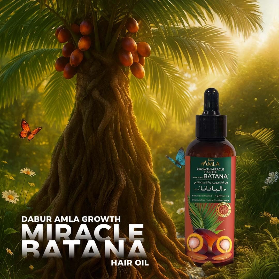 Dabur Amla Hair Oil Batana Growth Miracle - 95 ml