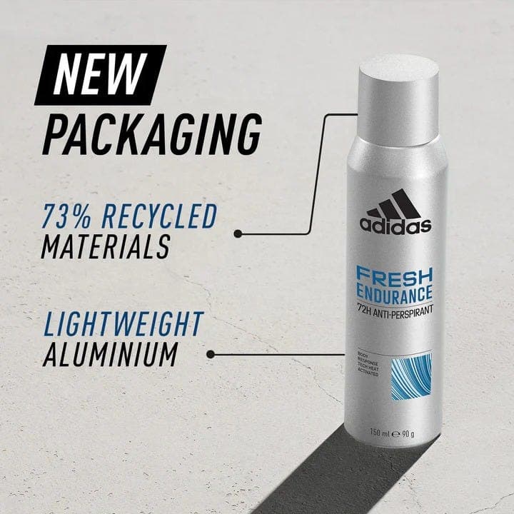 Adidas Fresh Endurance 72hr Spray For Men - 150 ml