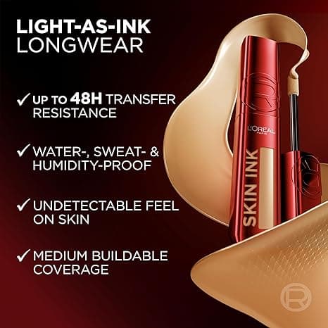 L'Oreal Infaillable Skin Ink Foundation Concealer - Medium Warm 290