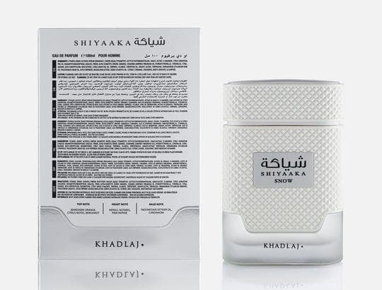 Khadlaj Shiyaaka Snow Eau De Parfum For Men - 100 ml