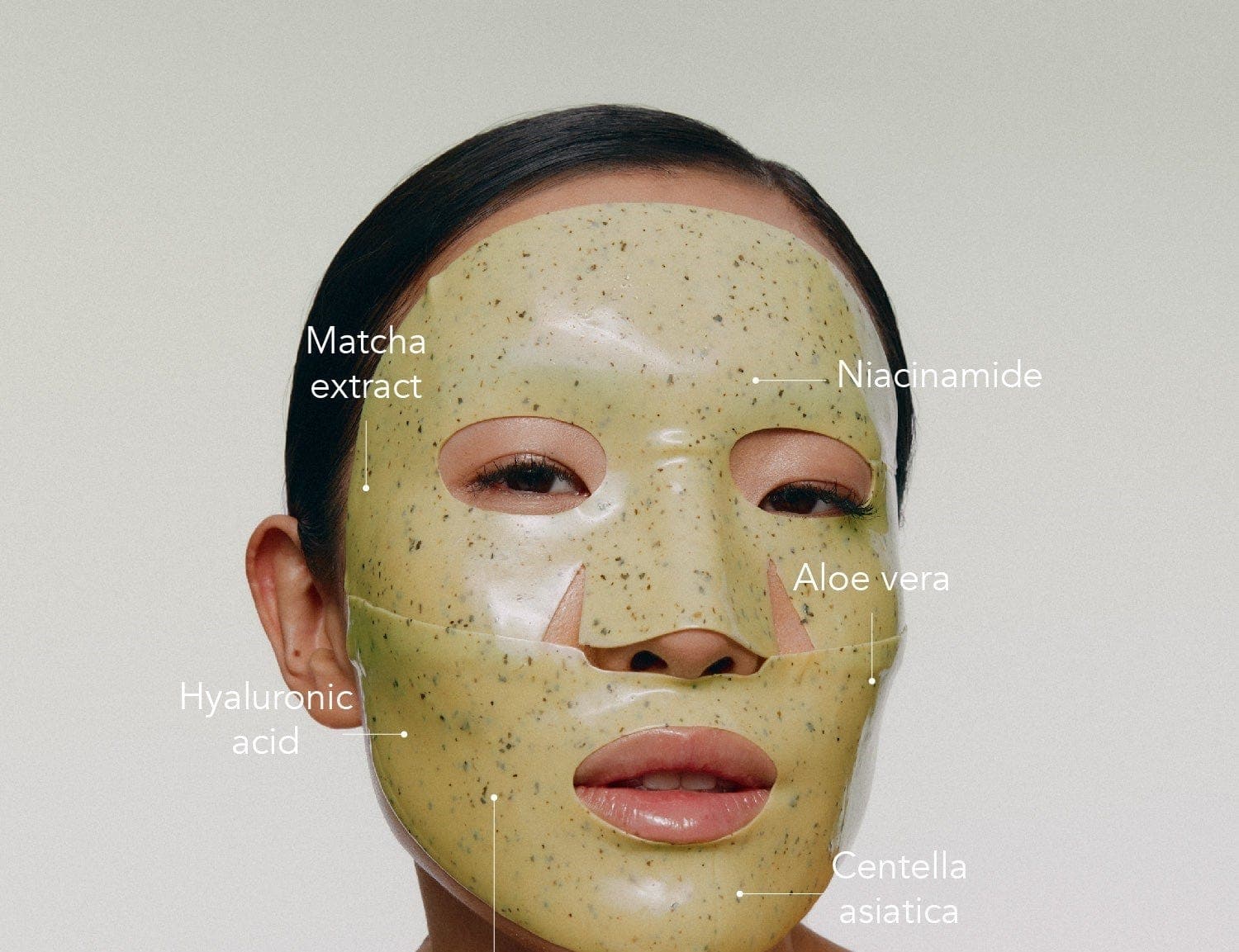 Masqmai Matcha Mask 30 ml X 4 - 120 ml