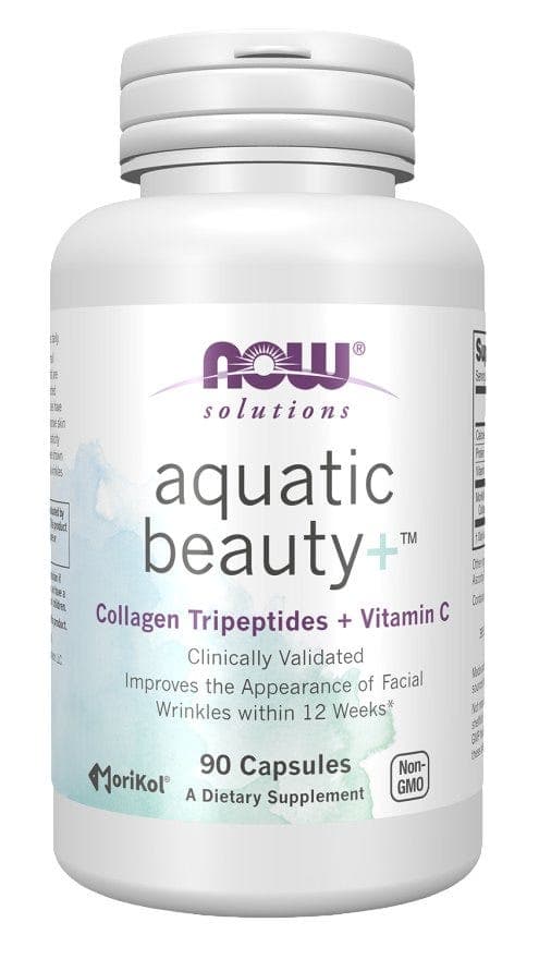 NOW Foods, Solutions, Aquatic Beauty, 90 Capsules