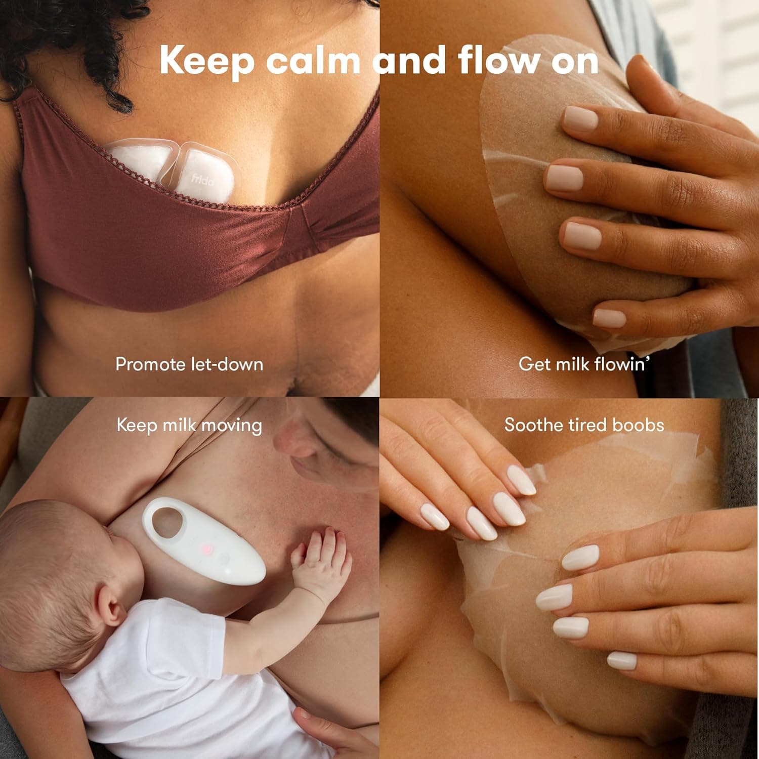 Frida Mom Breast Care And Self Care Kit 9 Pcs Set