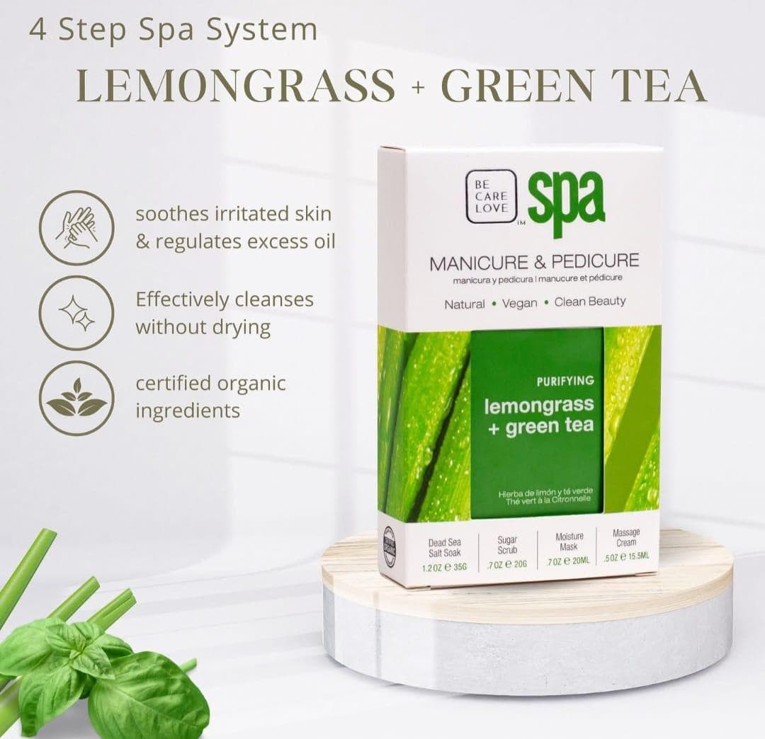 Bcl Spa Lemongrass And Green Tea Complete 4 Step System