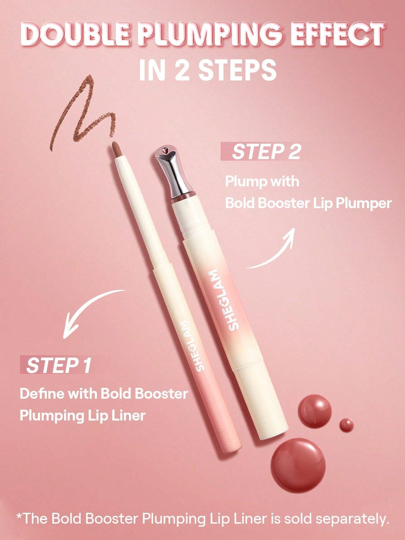 Sheglam Bold Booster Lip Plumper - Rose Veil
