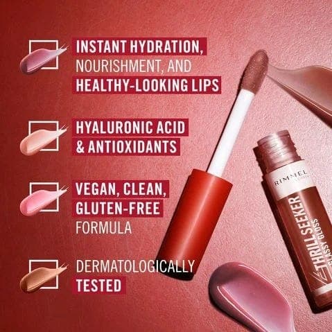 Rimmel Thrill Seeker Glassy Gloss - 800 Chocolate Glaze