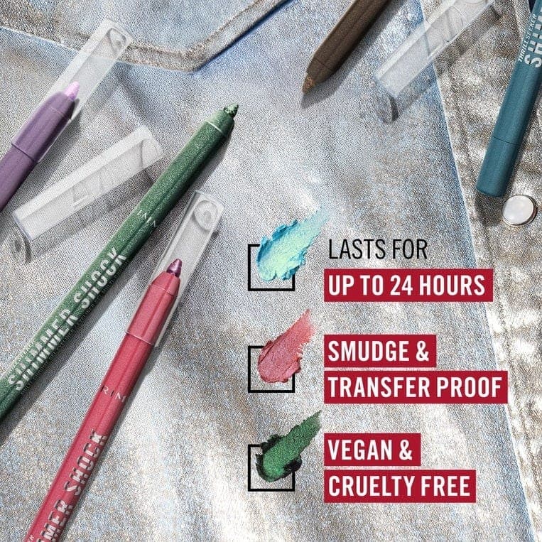 Rimmel Thrill Seeker Shimmer Shock Eyeliner - 001 Frosted Candy