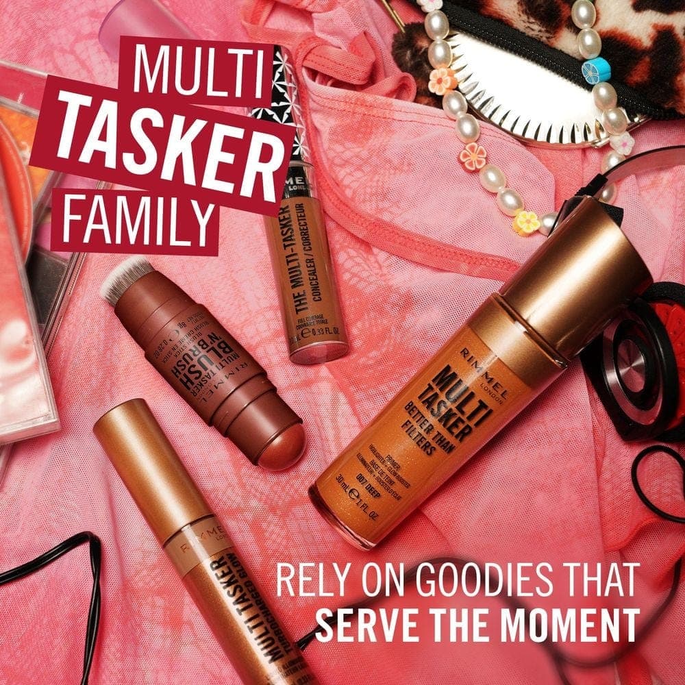 Rimmel Multi-Tasker Blush'N'Brush Stick - 200 Fushia Glam