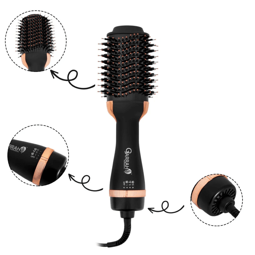 G-Jarrah Hair Styler Brush Three In One Model Hs5001