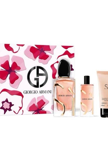 Giorgio Armani Si Gift Set Eua De Parfum For Women - 100 ml +15 ml + Lotion