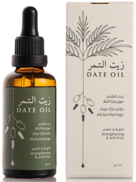 زيت التمرزيت الشعر مع مورينجا العلا 50 مل