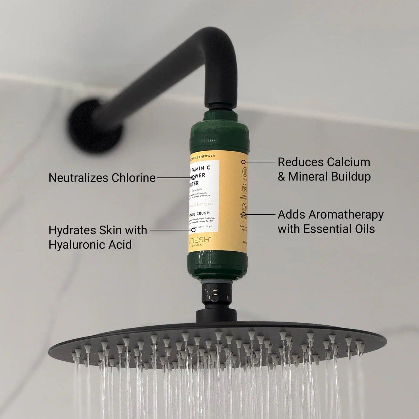 Voesh Vitamin C Shower Filter - Citrus Crush