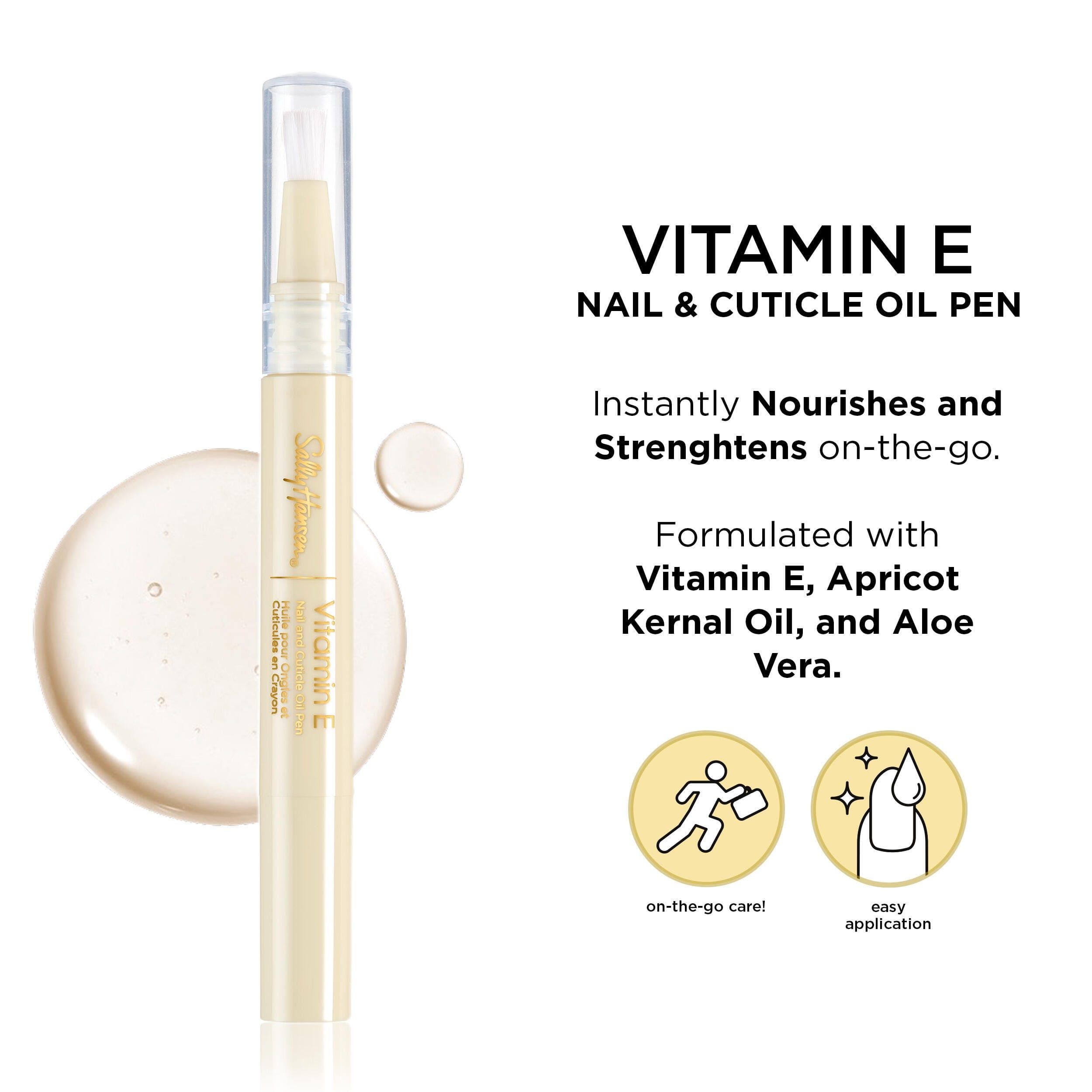 Sally Hansen Vitamin E Nail & Cuticle Oil Pen - 18 ml