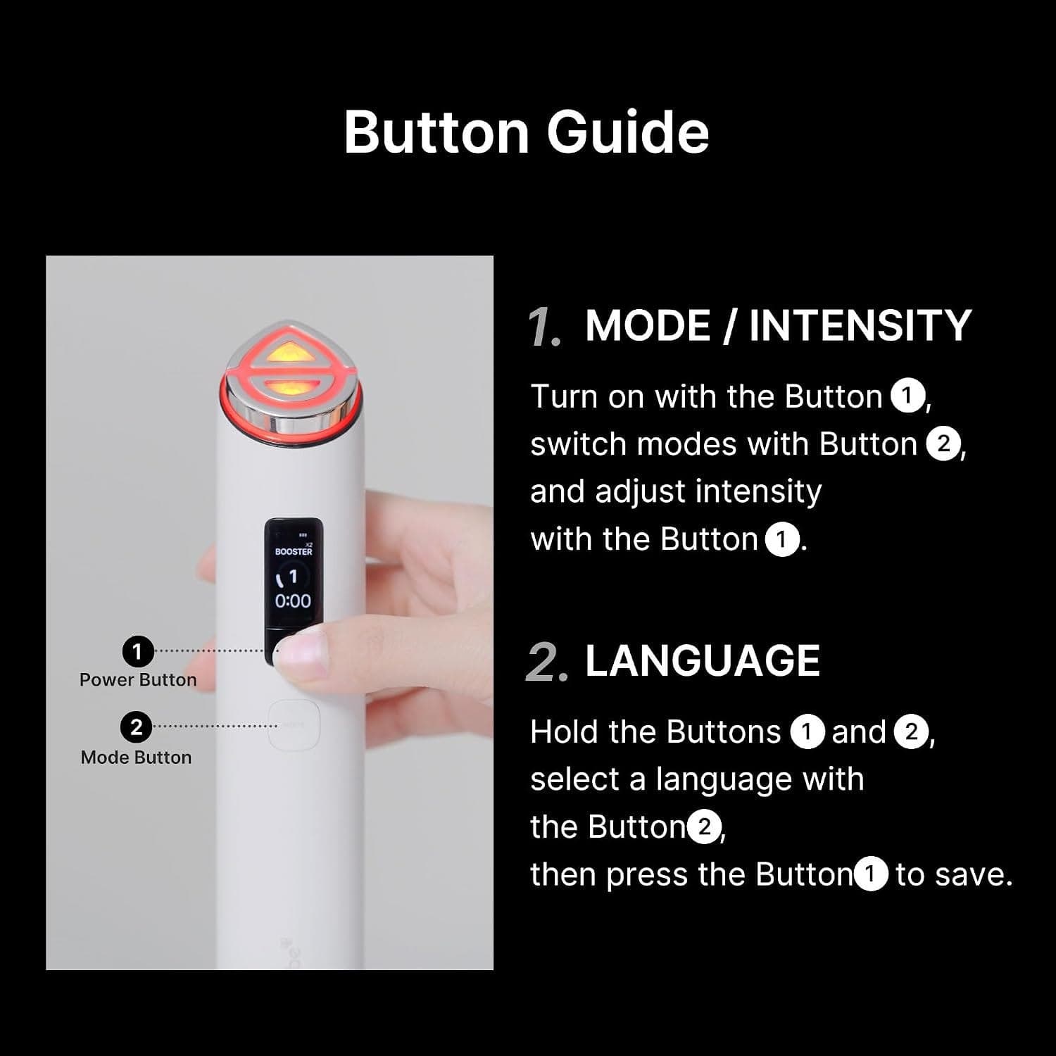 Medicube Age-R Booster Pro X2 أبيض