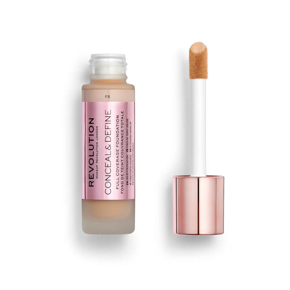 Makeup Revolution Conceal & Define Foundation F8- Beige