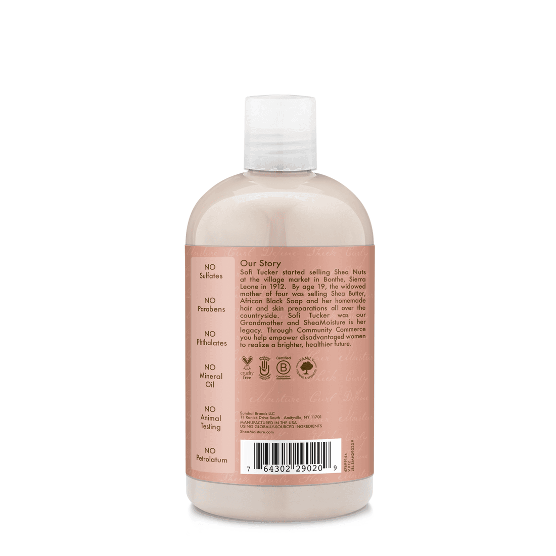 Shea Moisture Shampoo Coconut Hibiscus Curl & Shine 384 ml