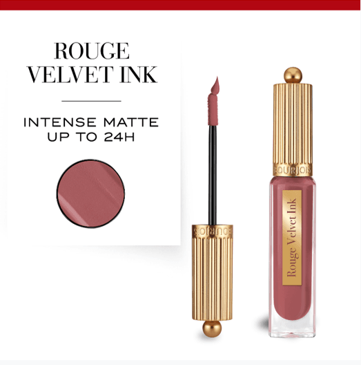 Bourjois Rouge Velvet Ink Liquid Lipstick - 04- Purple