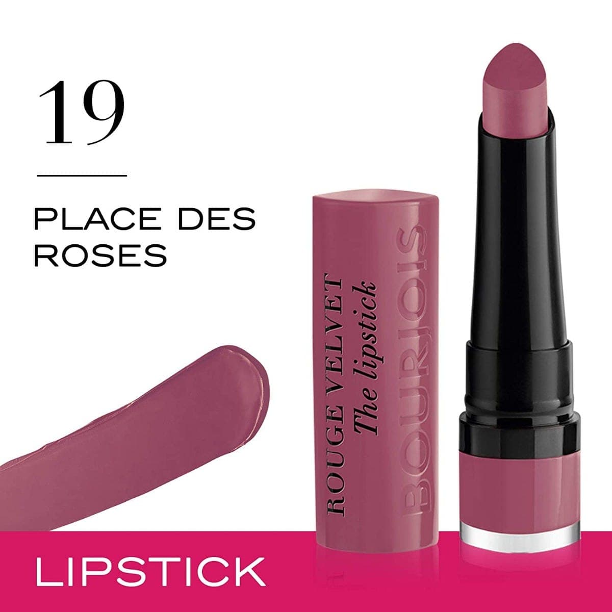 Bourjois Rouge Velvet The Lipstick 19- Pink
