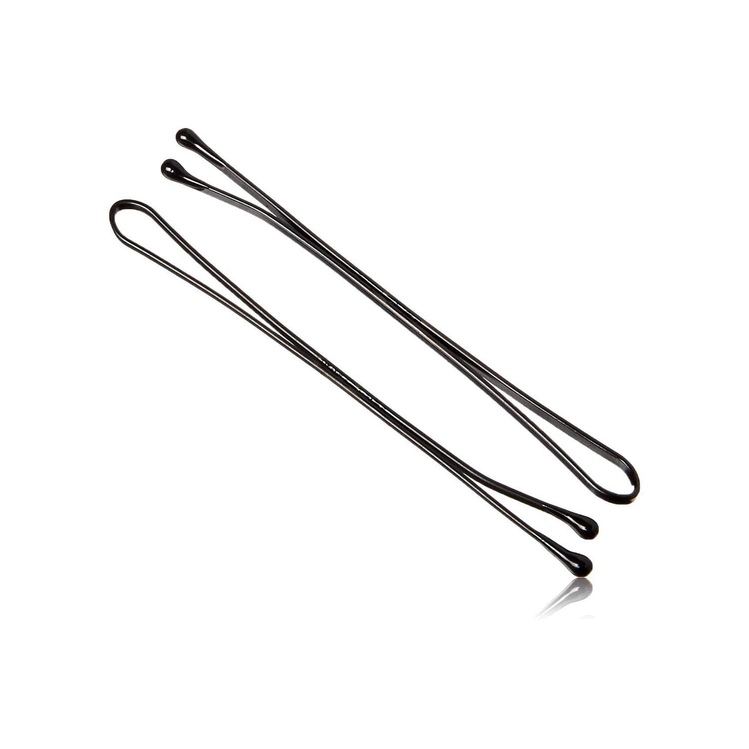 Banawas Hair Pins Jumbo Black L 204 pcs