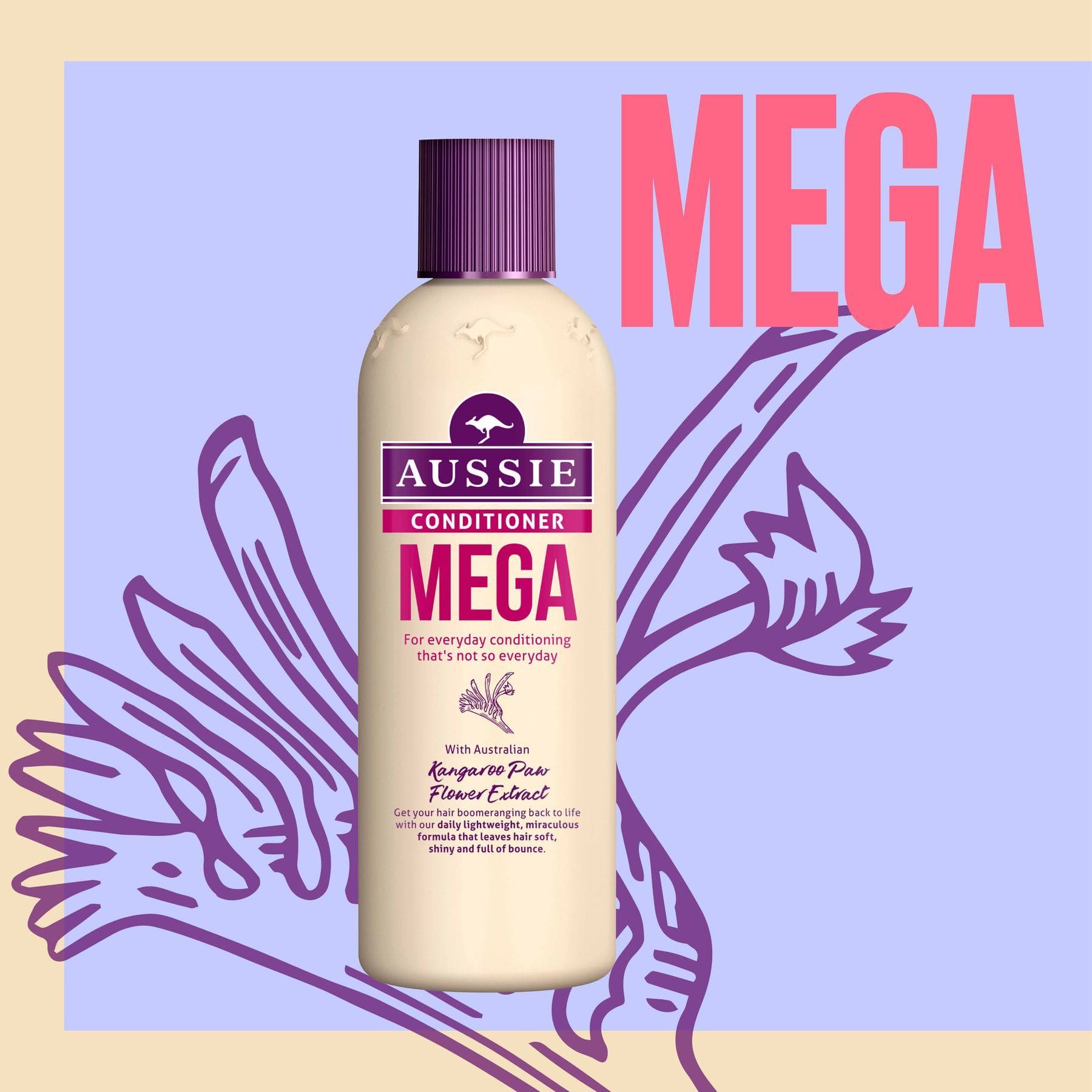 Aussie Mega Conditioner 250 ml