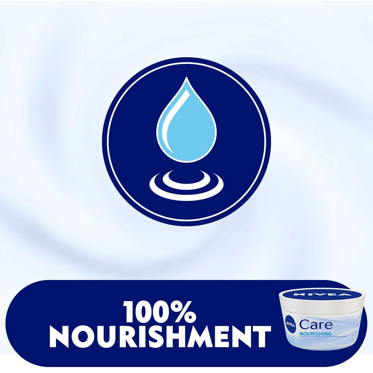 Nivea Care Nourishing All Purpose Cream, Jar 100Ml