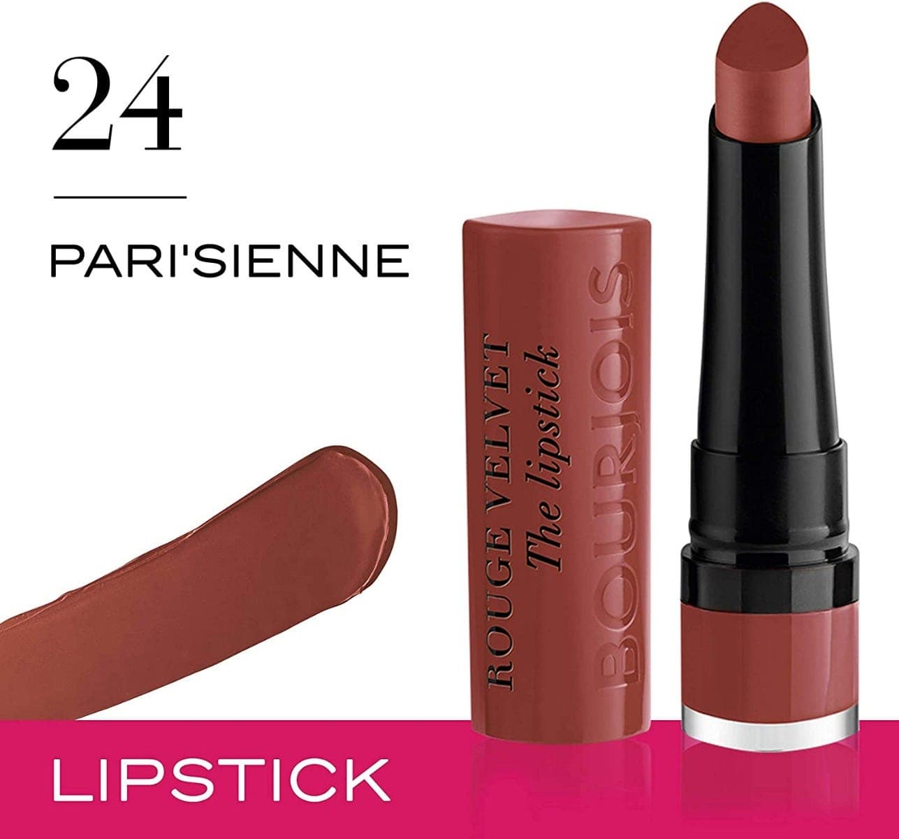Bourjois Rouge Velvet The Lipstick 24- Brown