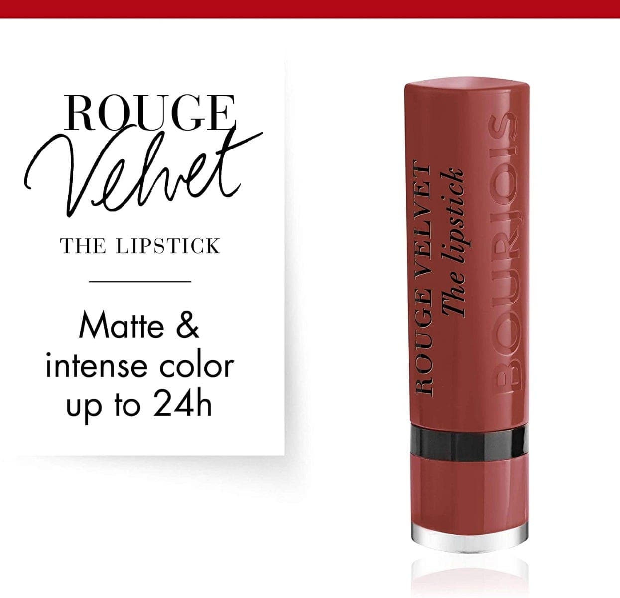 Bourjois Rouge Velvet The Lipstick 24- Brown