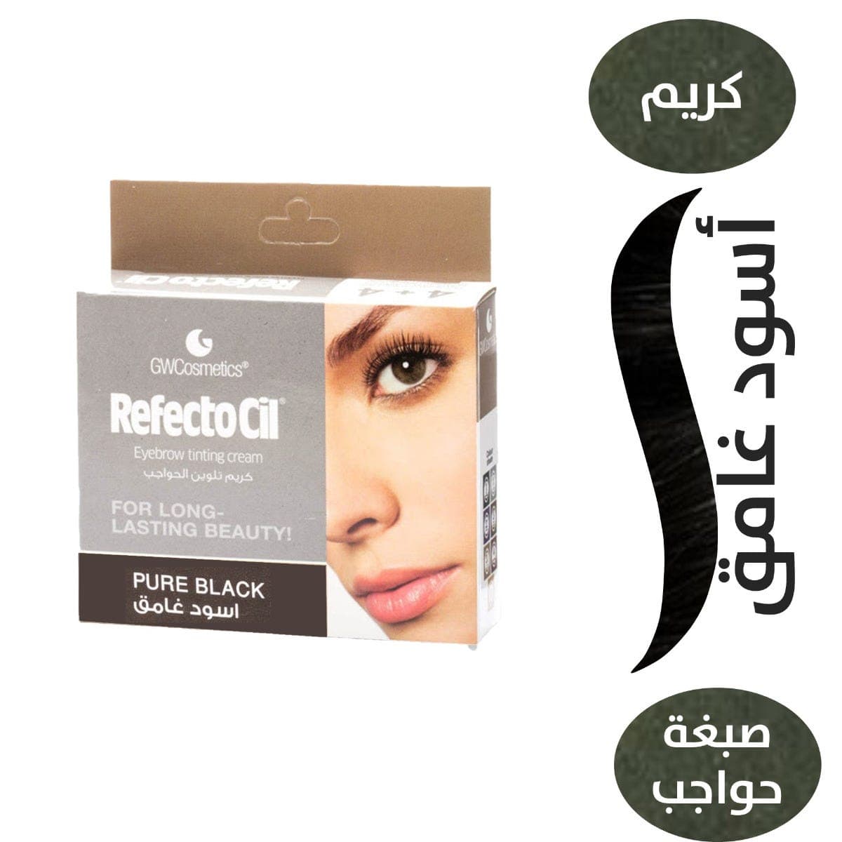 Refectocil Eyebrow Tinting Cream Pure Black 1